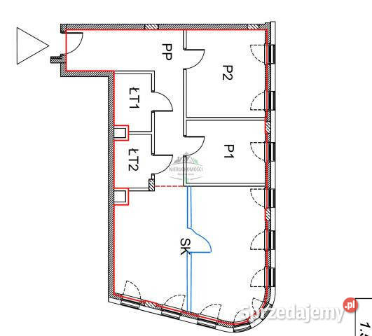 Lokal Wrocław dr Ludwika Rydygiera 79m2 79m2