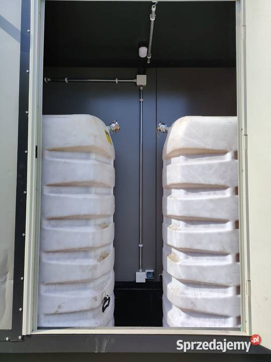 Mobilna kotłownia kontenerowa 500KW wymiennik Warszawa