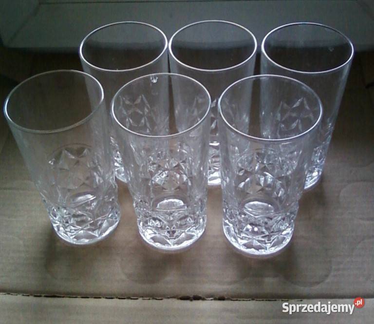 Szklanki przezroczysty mazowieckie Warszawa