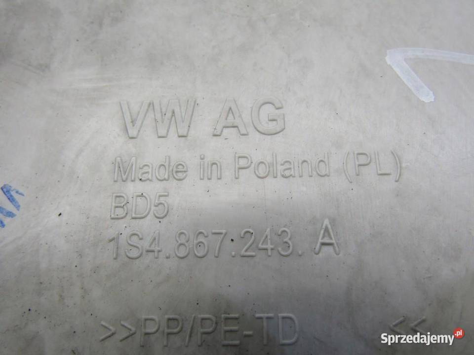 OSŁONA POSZYCIE SŁUPKA LEWEGO ŚRODKOWEGO VW UP Części samochodowe