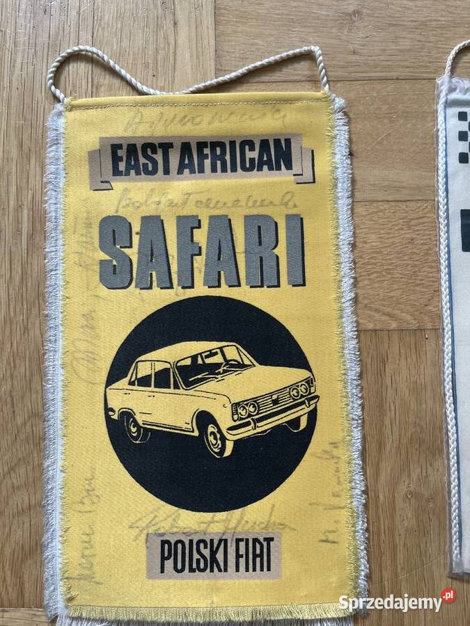 Polski Fiat 125p FSO 125p proporczyk Bydgoszcz