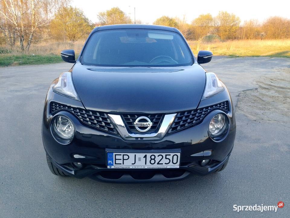 Nissan Juke przebieg 58000 Benzyna Manual Kamera Pajęczno