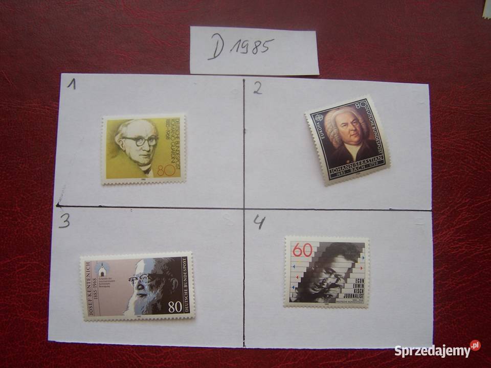 Niemcy 1985 MNH Znaczki z roczników WYBIERAJ Tychy