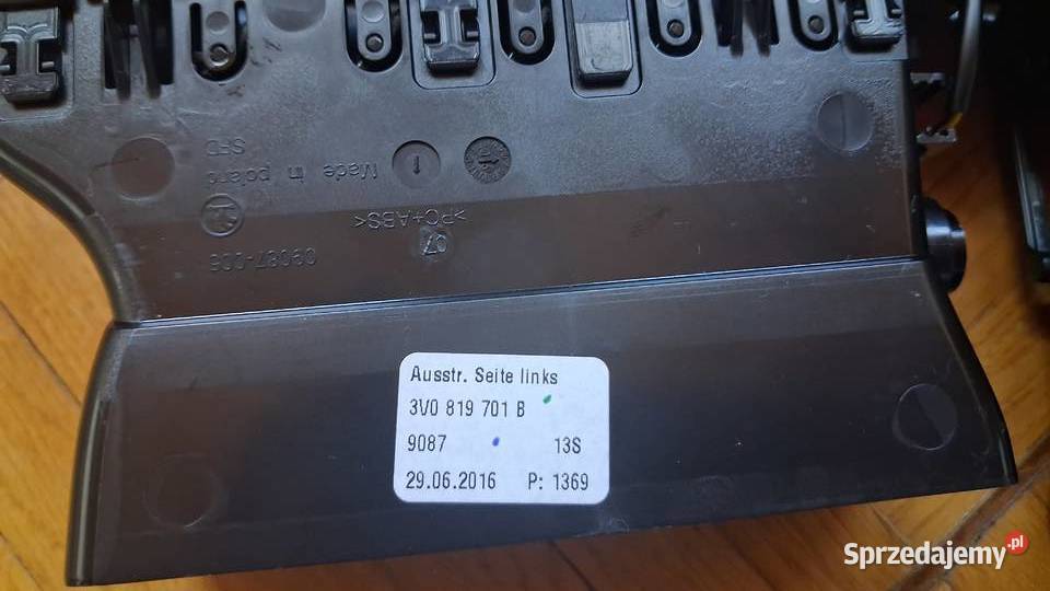 SUPERB 3 Kratki nawiewu Komplet przód Gorzów Wielkopolski