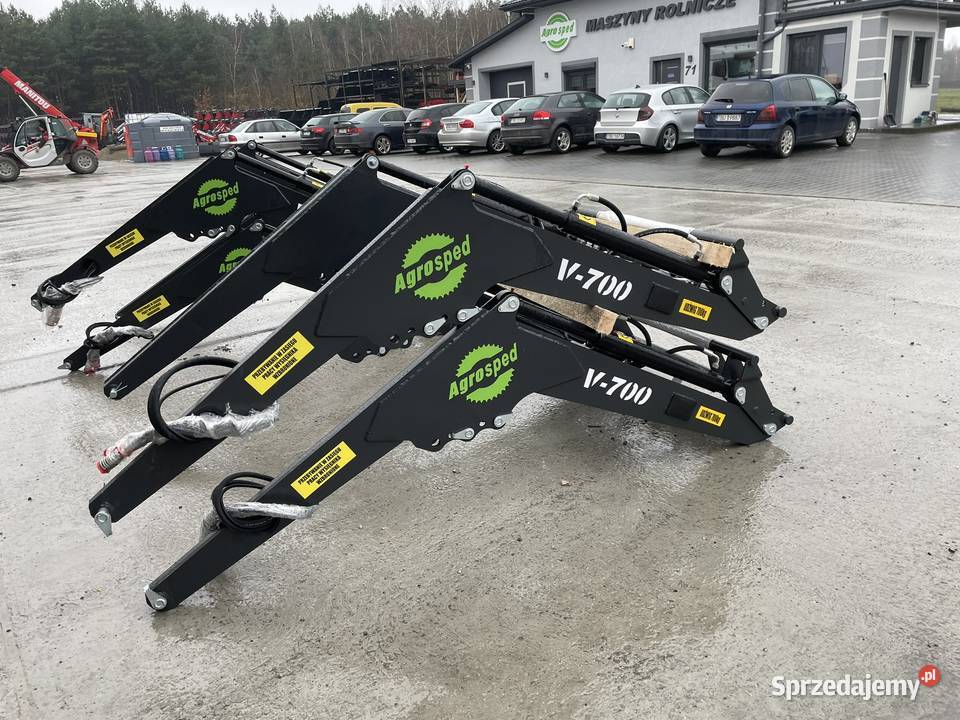 Ładowacz czołowy firmy Agrosped model V700 Ładowacze czołowe Babice sprzedam