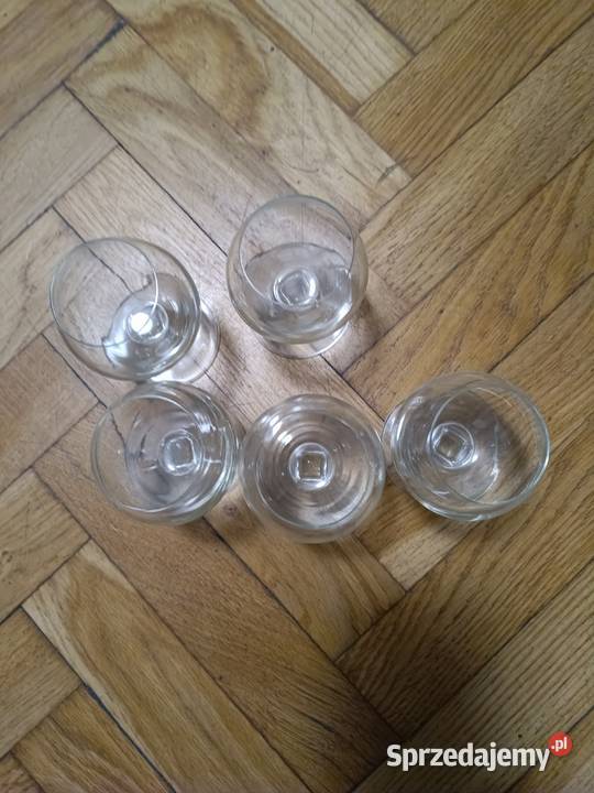 Kieliszki do koniaku i likieru przezroczysty Gdańsk sprzedam