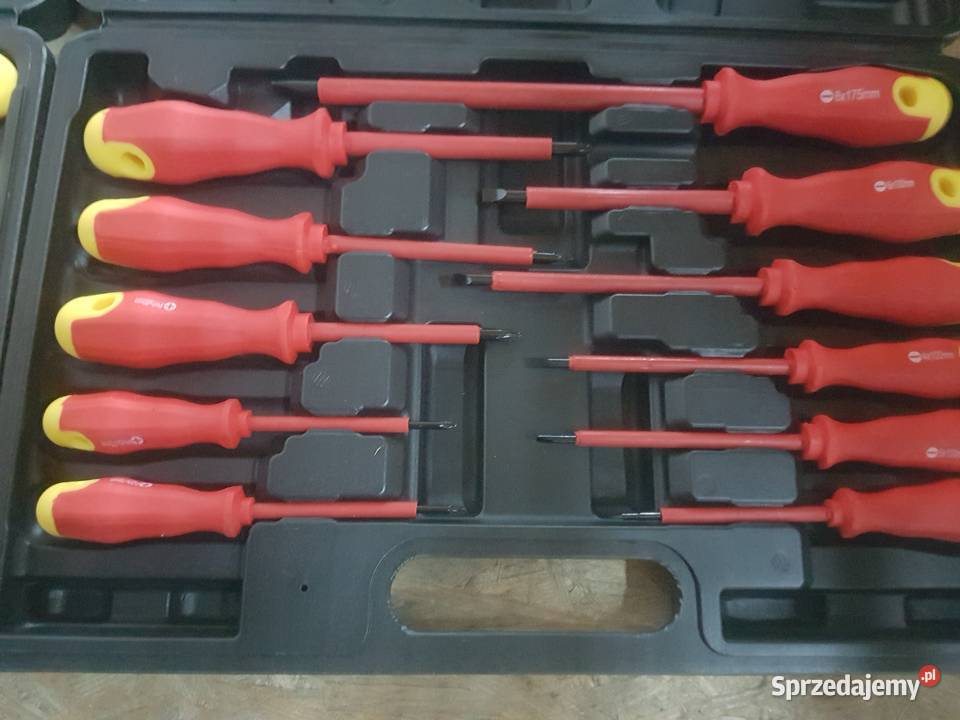 WKRĘTAKI ŚRUBOKRĘTY IZOLOWANE 12 ELEKTRYKA Głogowa sprzedam