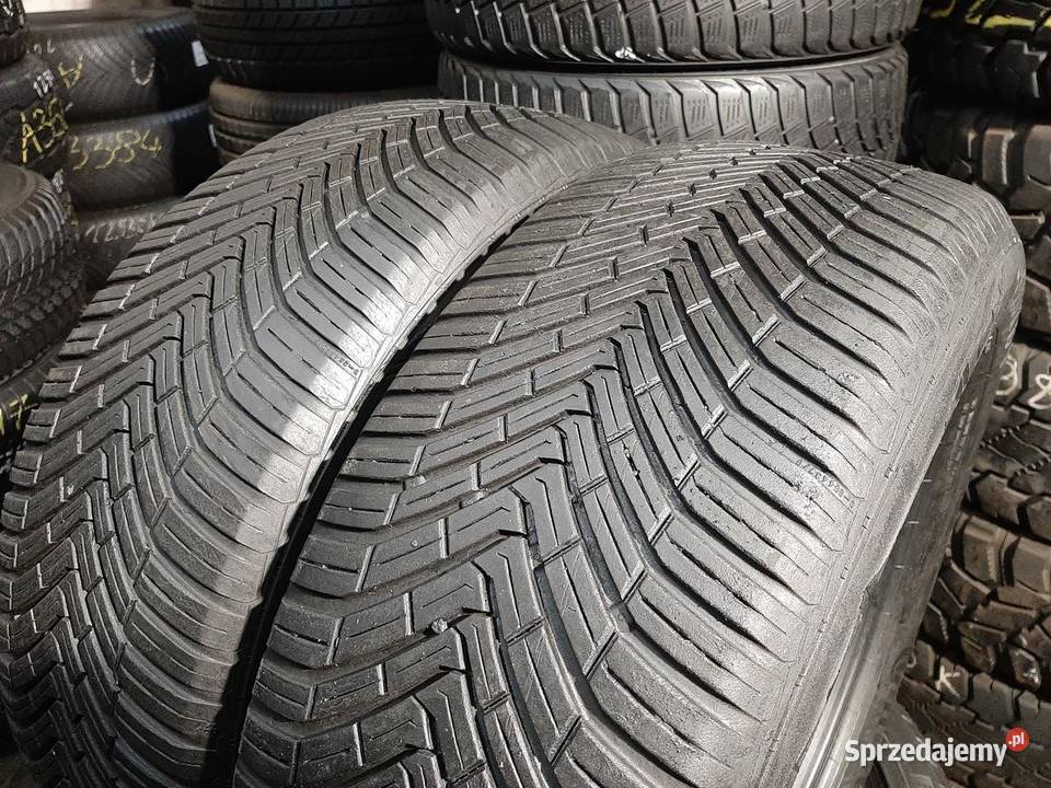 2x Opona UŻYWANA CAŁOROCZNA 23555R18 CONTINENTAL Zaścianki