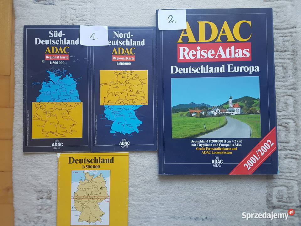 mapa i atlas Niemiec Gdańsk