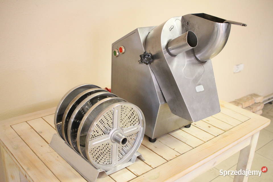 Szatkownica elektryczna do warzyw komplet tarcz Pszczyna