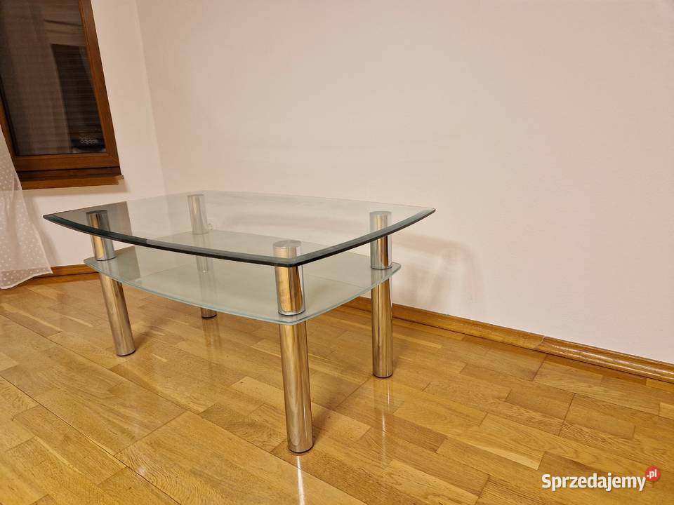 Stolik kawowy szklany Lubomia sprzedam