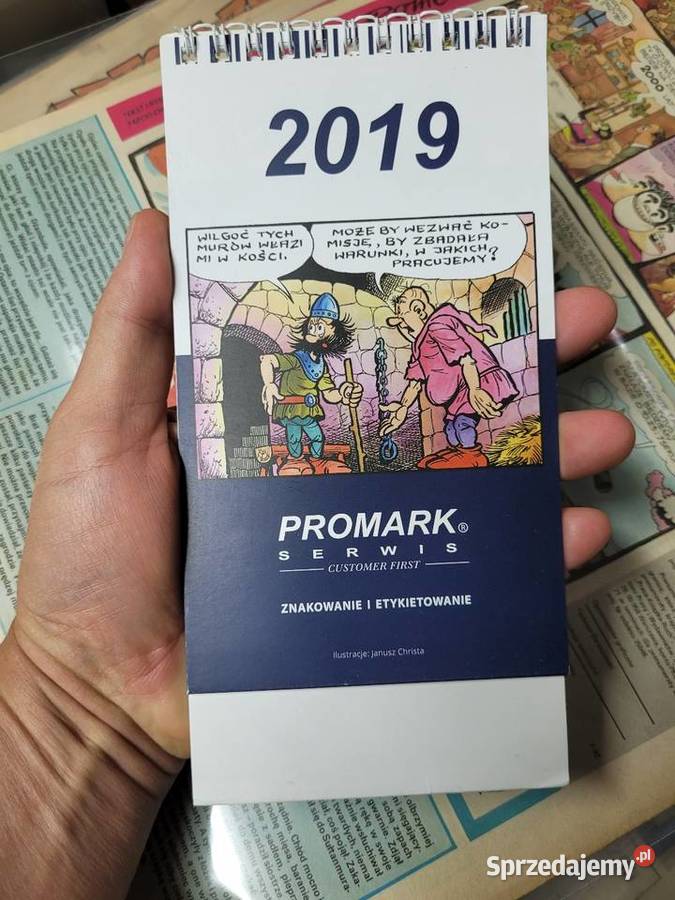 Kalendarzyk Kajko i Kokosz 2019 Komiksy pomorskie Gdynia sprzedam