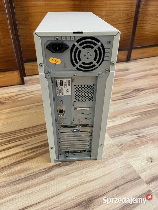 Zabytkowy komputer PC AT Pentium MMX 166MHz Klasy Pentium III i słabsze Pozostałe Brzana sprzedam