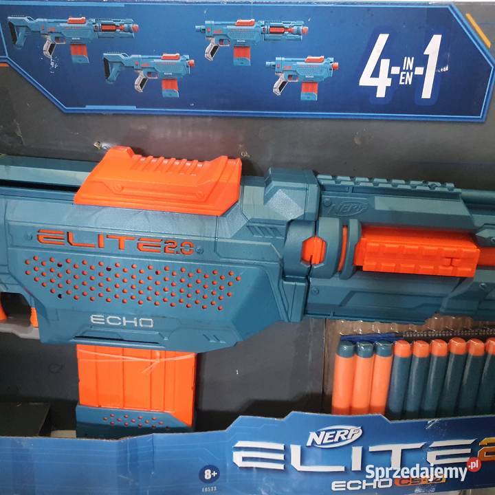 Wyrzutnia Nerf Elite 20 Echo pistolet