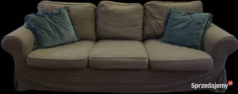 Zestaw IKEA Ektorp Sofa 3 osobowa fotel klasyk Gniewomirowice