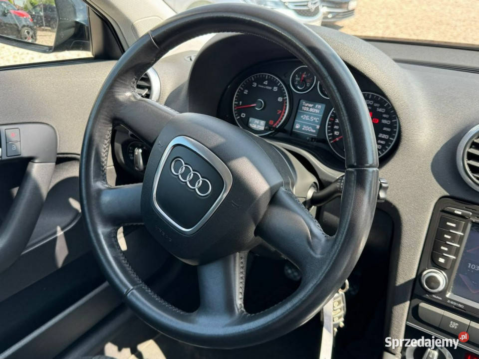 Audi A3 Sportback A3 Lift 140 Serwis ASO Rok produkcji 2009 A3 Szerominek