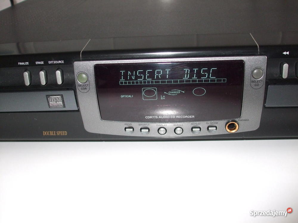 Nagrywarka Audio CD Dwukieszeniowa Philips CDR77