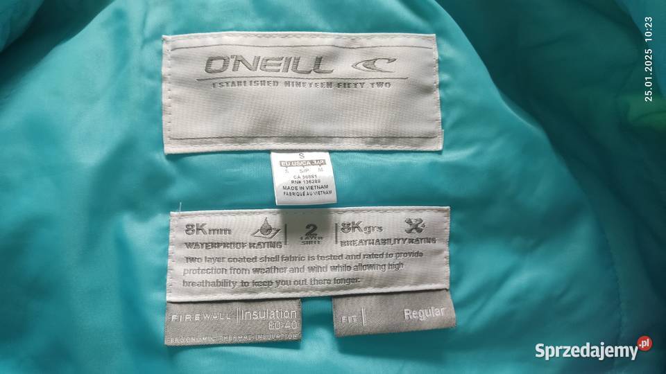 Kurtka damska ONeill S Sportowa Snowboard Narty Bielany Wrocławskie