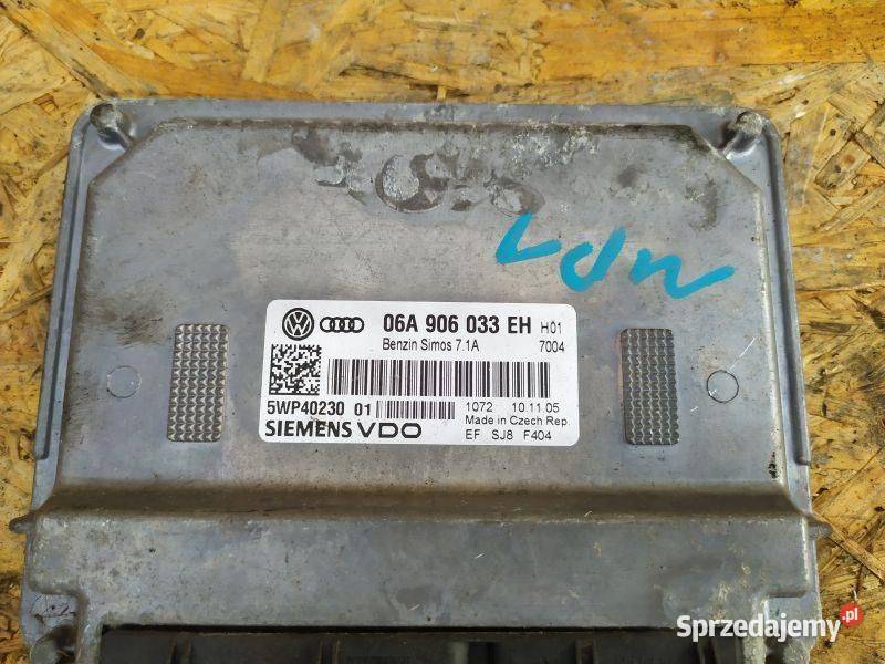 STEROWNIK SILNIKA KOMPUTER AUDI A3 8P 2006 śląskie