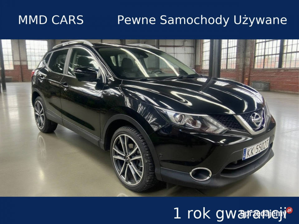 Nissan Qashqai Full Bezwypadkowy Gwarancji aluminiowe felgi Kraków