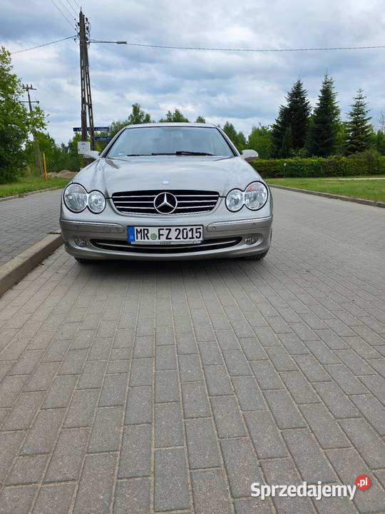 Mercedes clk 240 26 Benzyna 170 125kw avantgarde nieuszkodzony Słupsk