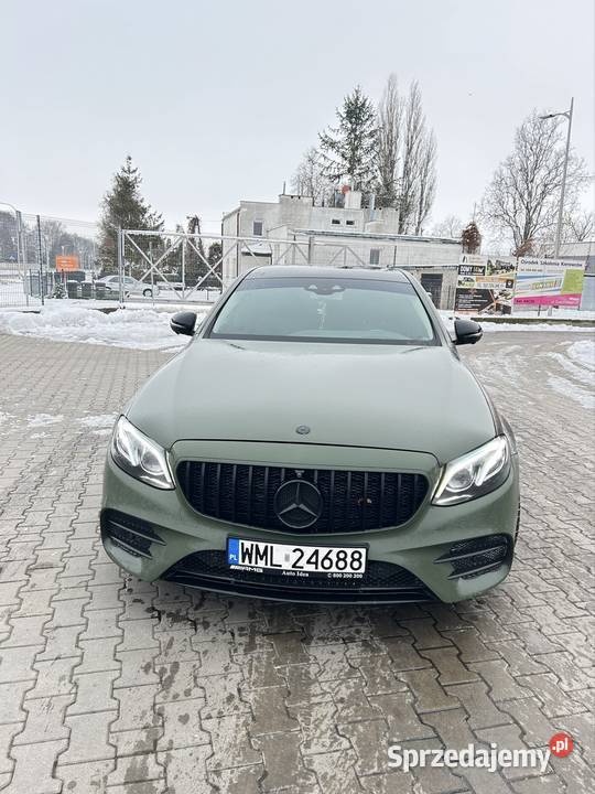 Mercedes E klasa 220d W213 195KM mazowieckie Mława