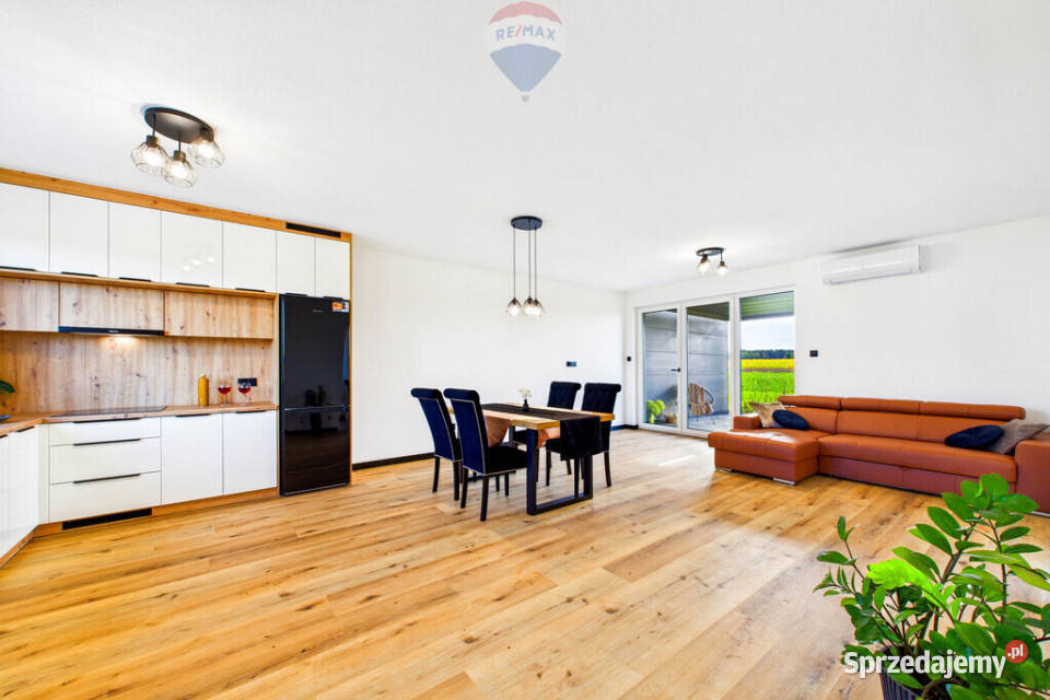 Nowy dom w zabudowie bliźniaczej prawa strona łódzkie