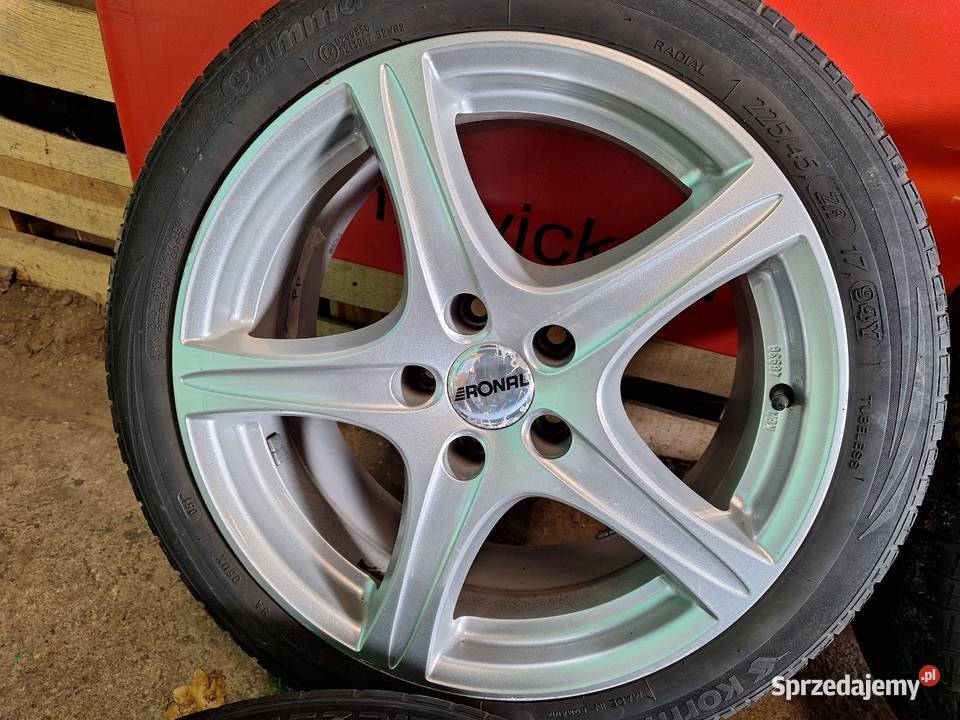 Alufelgi 5x112 17 ET35 RONAL R56 Audi Ronal kujawsko-pomorskie Choceń