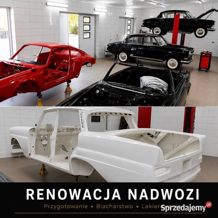 Renowacja nadwozi samochody zabytkowe oldtimer Naprawa i warsztat