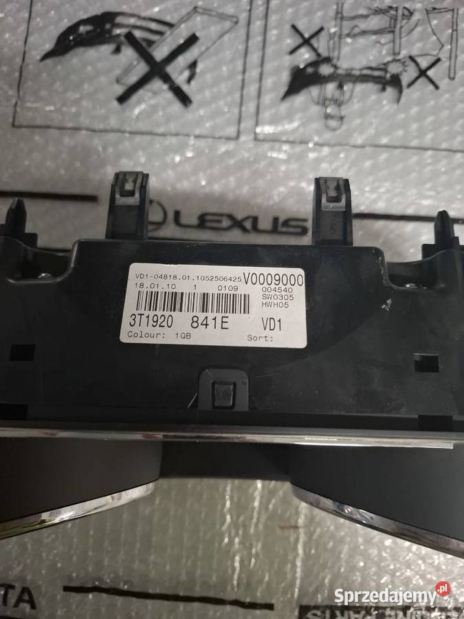 SKODA SUPERB II LICZNIK TDI 3T1920841E Wrocław