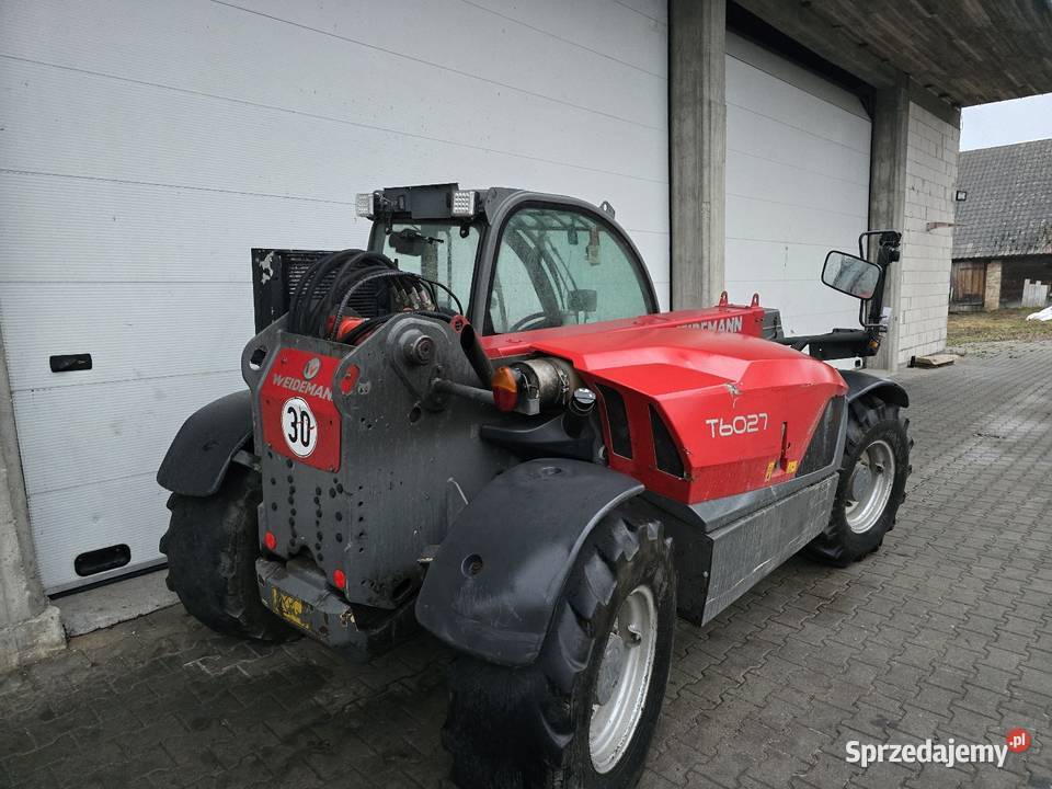 Ładowarka teleskopowa Weidemann t6027 6m 27t