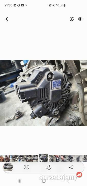 Alternator Valeo 2655447 135V 90A Hyundai i30 Układ elektryczny mazowieckie Pionki