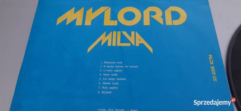 Milva Mylord płyta winylowaVinyl Tuszkowo sprzedam