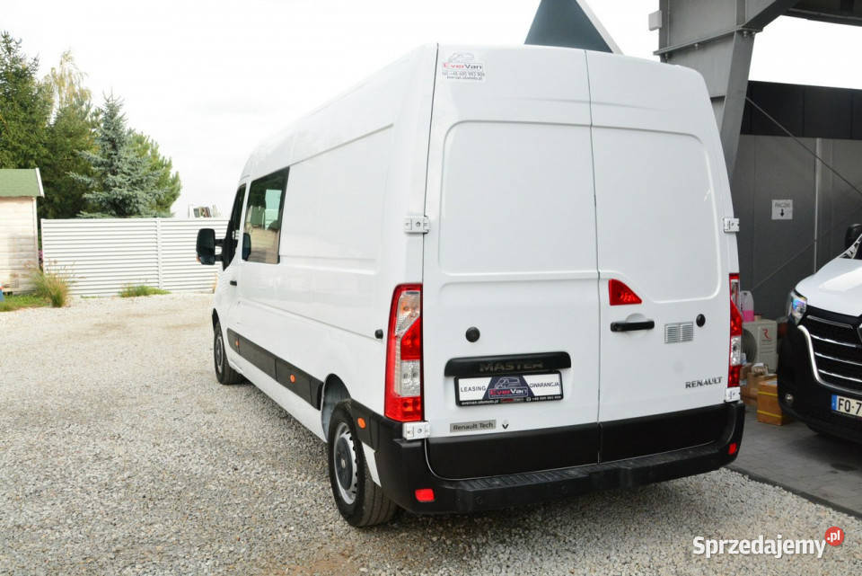 Renault Master 7 osobowy brygadówka doka pełna światła przeciwmgłowe mazowieckie Warszawa