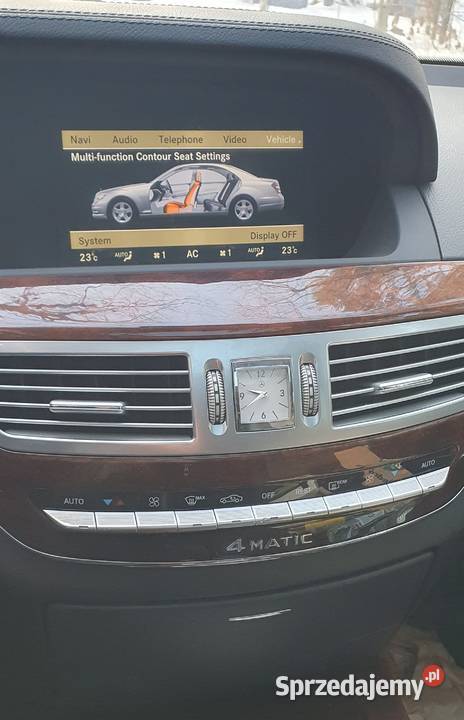 Mercedes Klasa S nieuszkodzony Warszawa