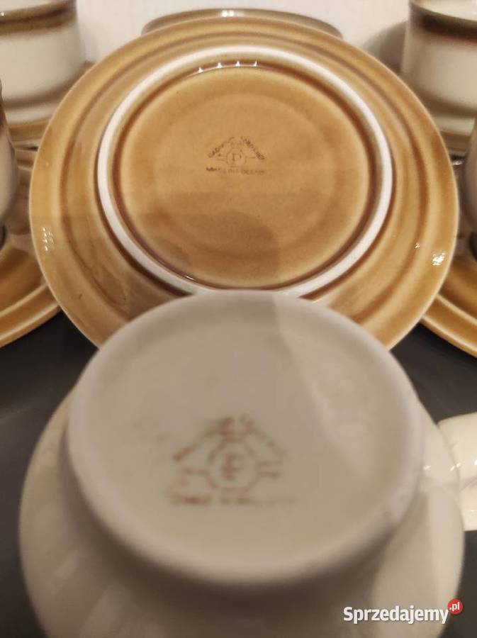 Filiżanki Dana porcelit Pruszków Warpechy Stare
