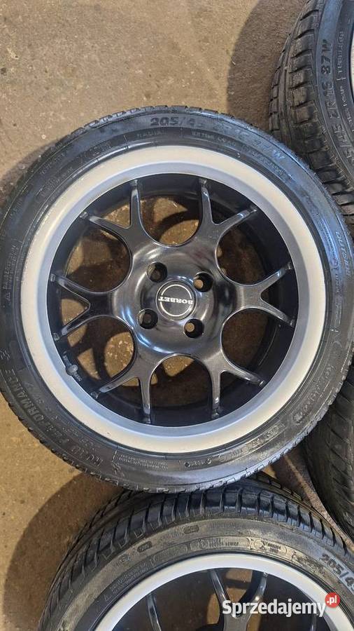 Felgi Borbet 16 4x100 Opony Lato Strykowo sprzedam