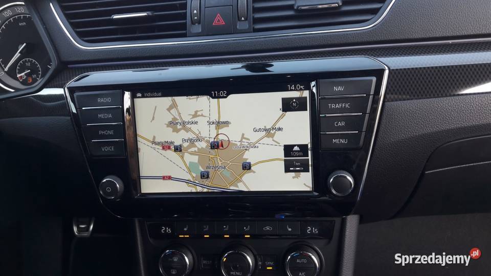 Skoda superb 2017r sportline 20 Tdi 190 czerwony Motoryzacja Będzin