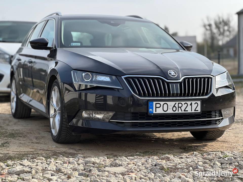 Skoda Superb Style DCC Canton bezwypadkowa salon wielkopolskie Poznań sprzedam