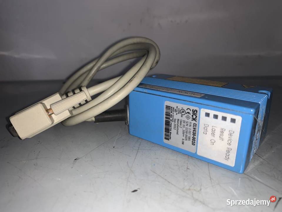 Sick CLV4300010 Barcode scanner Instalacje
