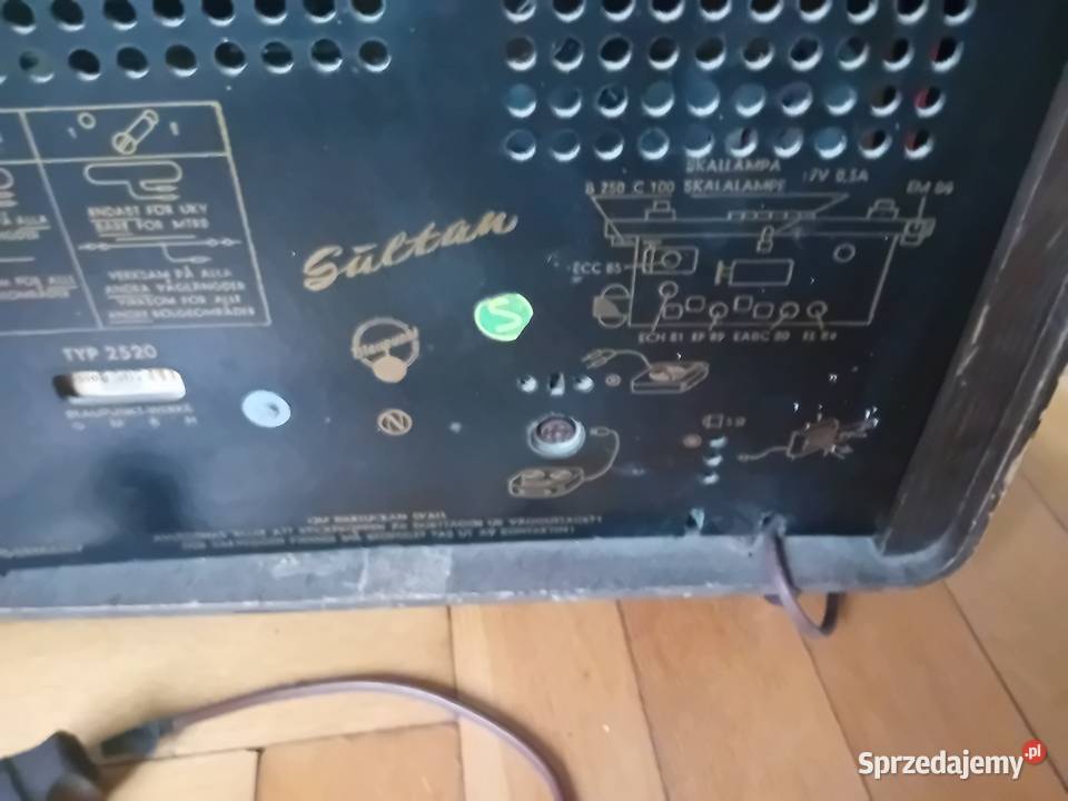 Zabytkowe radio lampowe Blaupunkt TYP 2520 Elbląg