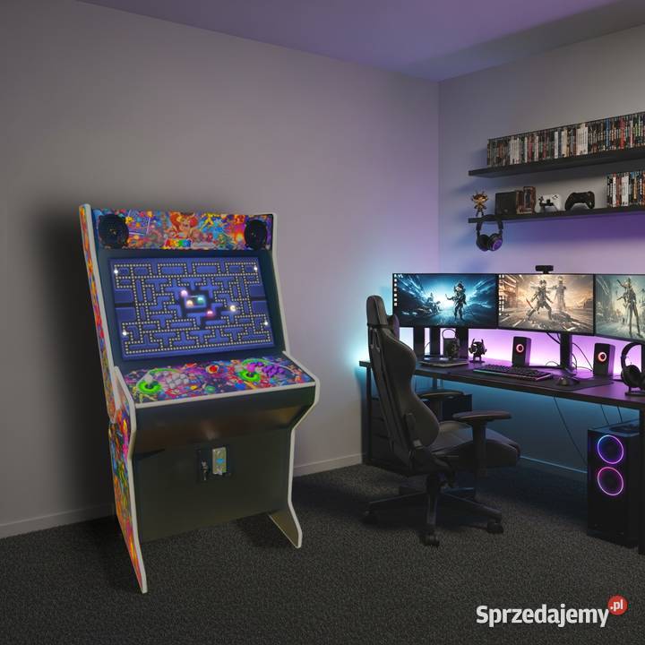 Automat arcade zarobkowy wyjątkowy duży 32 gry Gądno