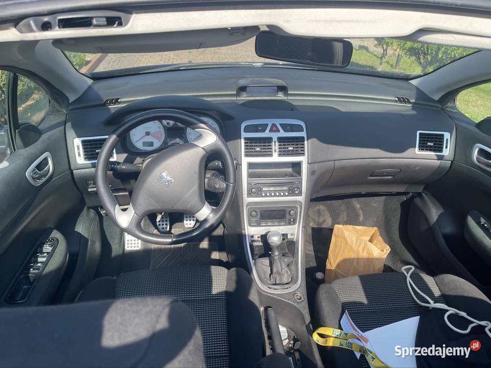 Peugeot 307 cc cabrio 16 LPG Butla ważna 10 lat 109KM Częstochowa sprzedam