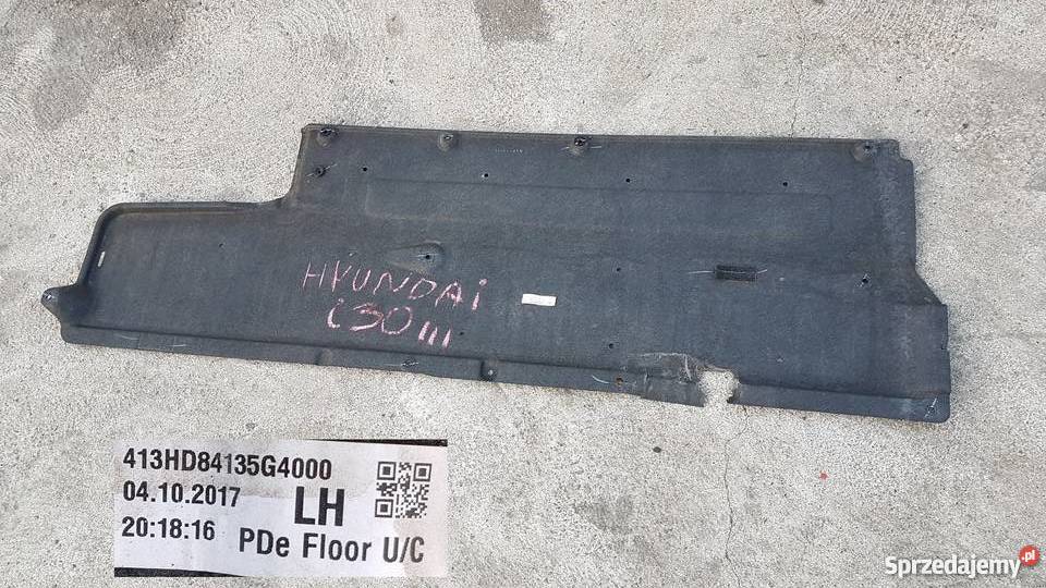 Hyundai i30 III LEWA dolna osłona zewnętrzna dolnośląskie Legnica