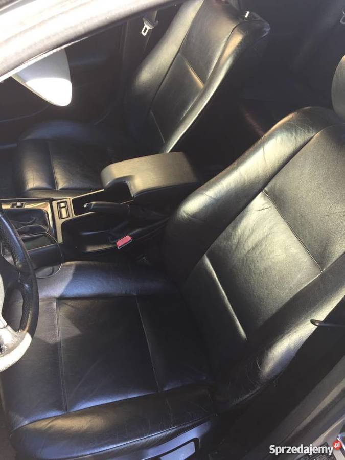 Wnętrze Bmw e46 sedan czarna skóra Tczew