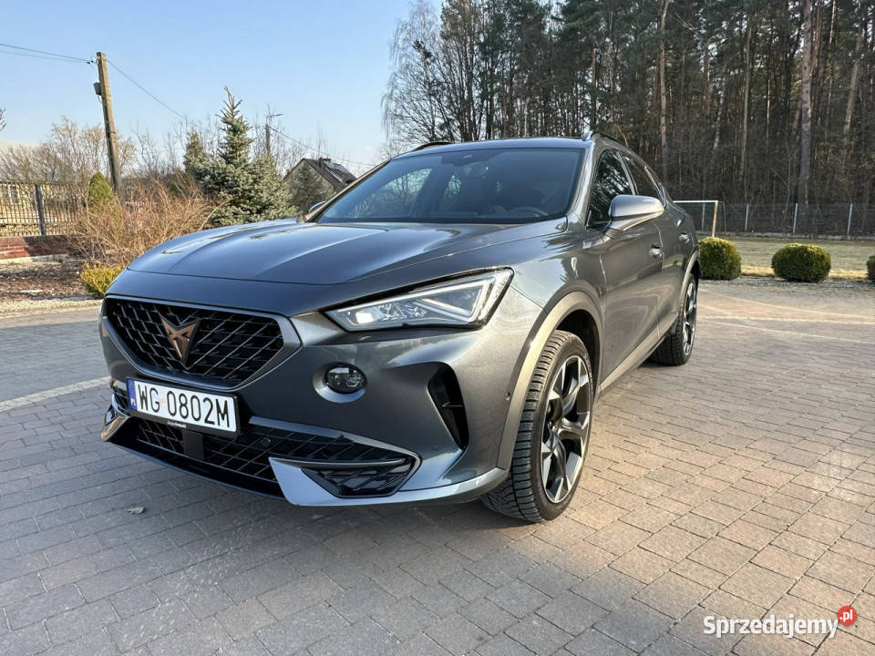 Cupra Formentor centralny zamek