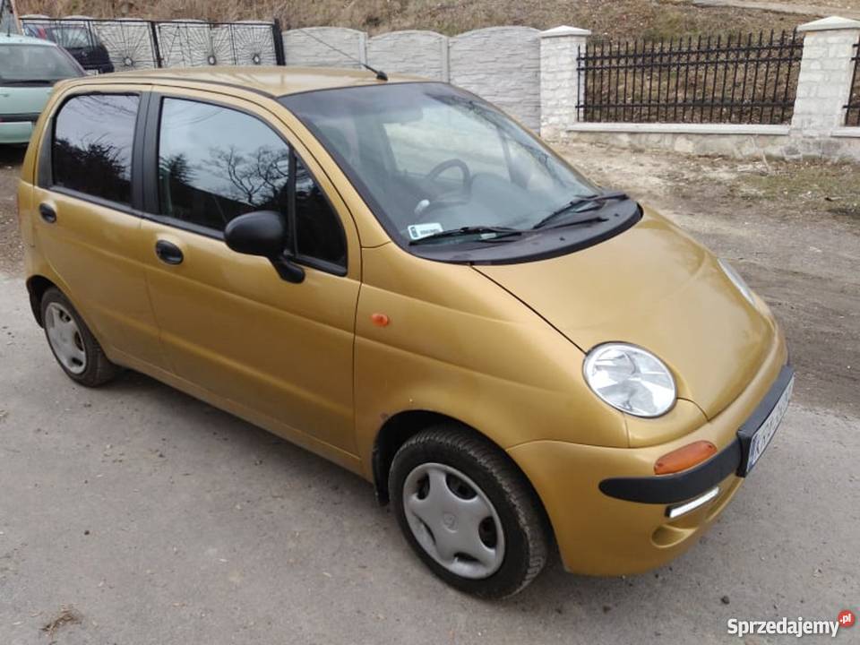 Daewoo Matiz 08 1999r 200000km Matiz Wolbrom