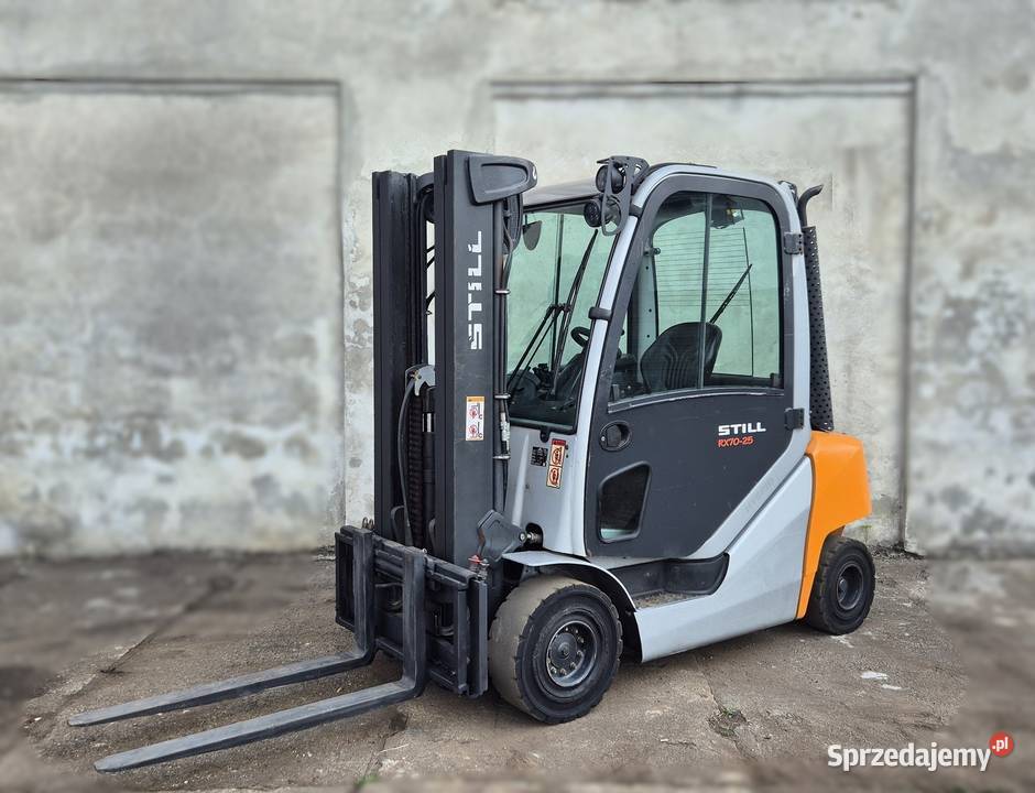 Still 2500 2019r DIESEL TRIPLEX 5 mth 4 sekcje regulowane widły
