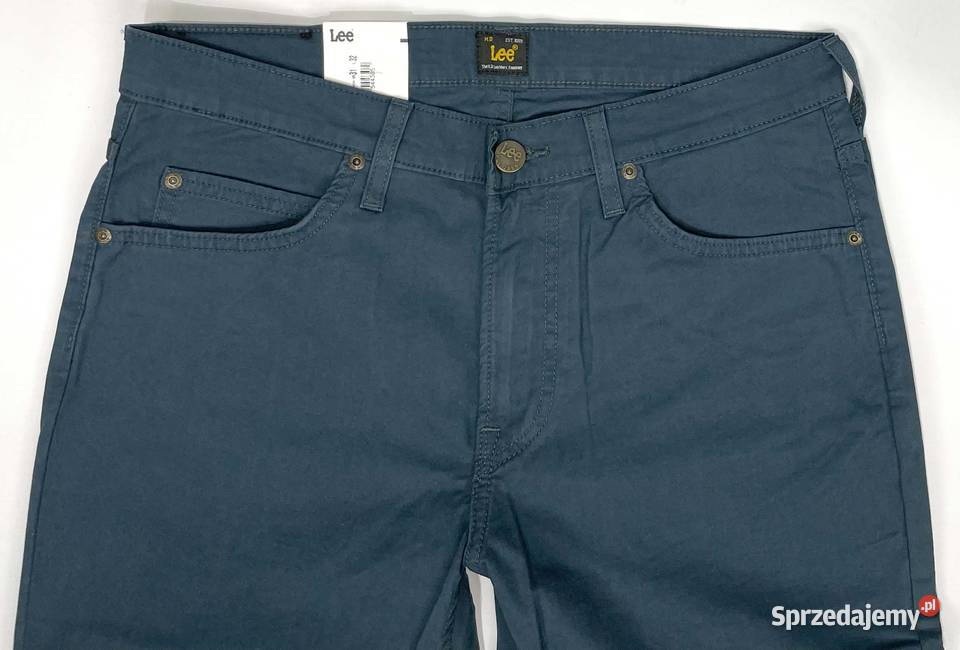Spodnie męskie Lee Rider Slim Navy W31 L32 Pisz