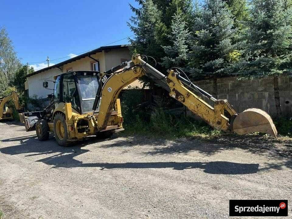 Koparkoładowarka Cat 428E 2007r Gotkowice